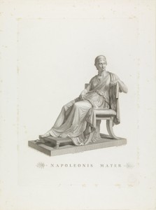 Standbeeld van de moeder van Napoleon