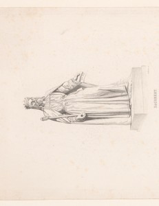 Standbeeld van koning Dagobert