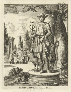 Standbeeld van Mercurius