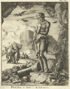 Standbeeld van Pluto