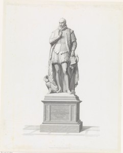 Standbeeld van Prins Willem I op het Plein te Den Haag