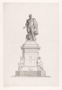 Standbeeld van Rubens op de Groenplaats in Antwerpen