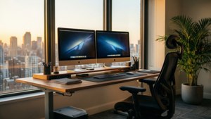 Standing Desk Mac Setup