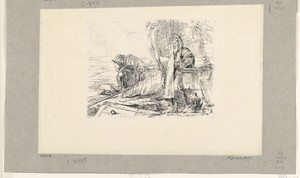 Standing Magus, Seated Soldier, and a Man, from the Vari Capricci