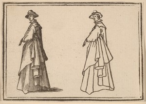 Standing Woman in a Great Coat