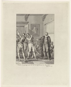 Standvastigheid van burgemeester van der Werff, 1574