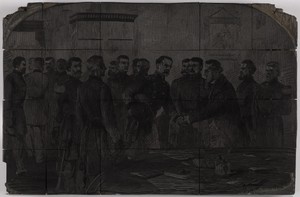Stanton Receiving Officers of Army at War Department