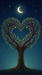 Star Heart Night Family Tree