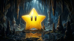 Star in Dark Cave