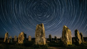 Star Trails Over Carnac