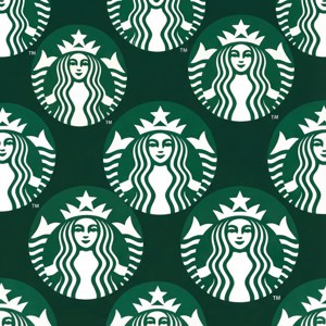 Starbucks Logo Pattern