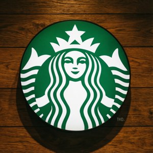 Starbucks Wooden Mermaid