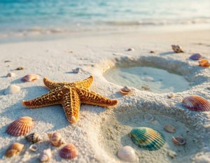 Starfish on Shore