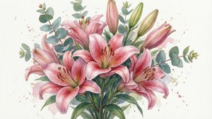 Stargazer Lily Bouquet