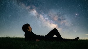 Stargazing Guitarist