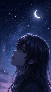 Stargazing Lacus Silhouette