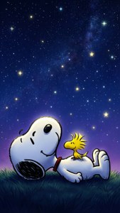 Stargazing Snoopy