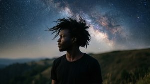Stargazing Warrior