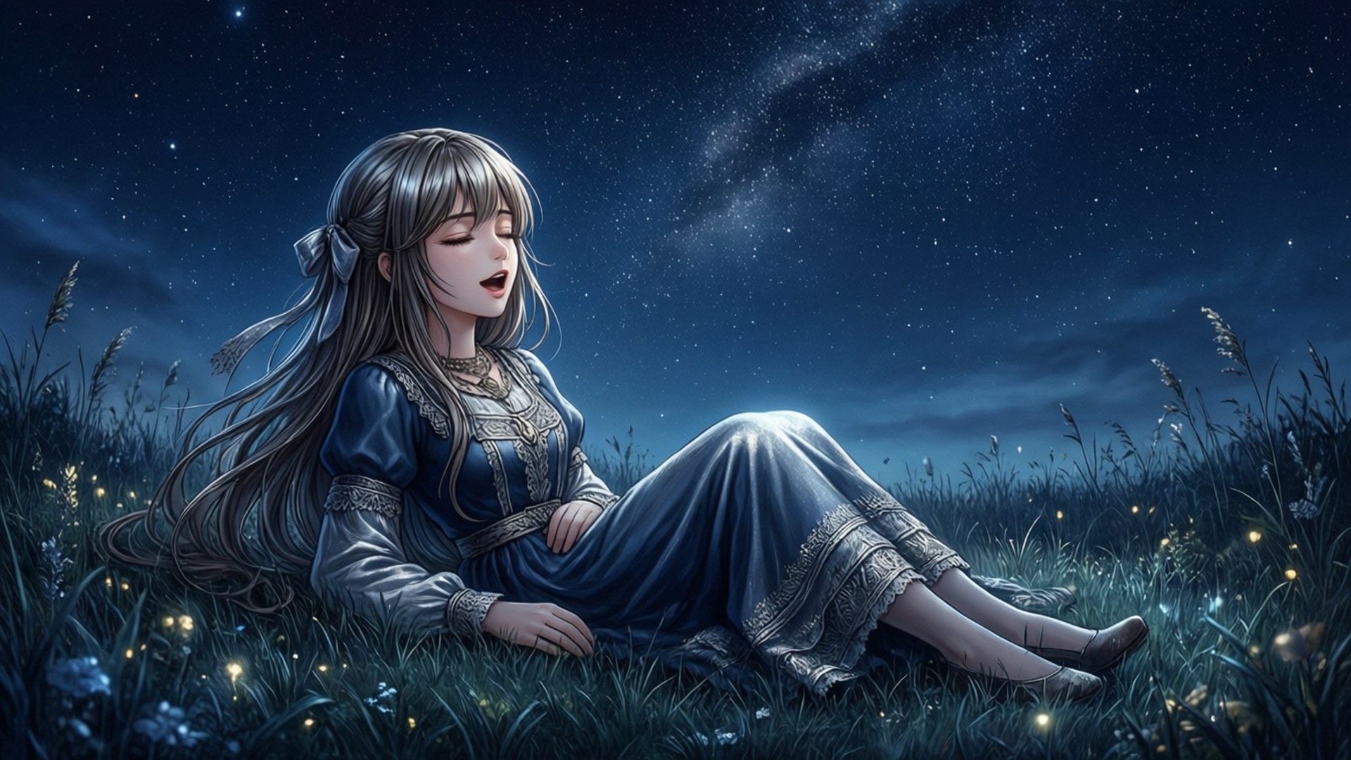 Starlit Alya Lullaby by Wallpapers.art Studio