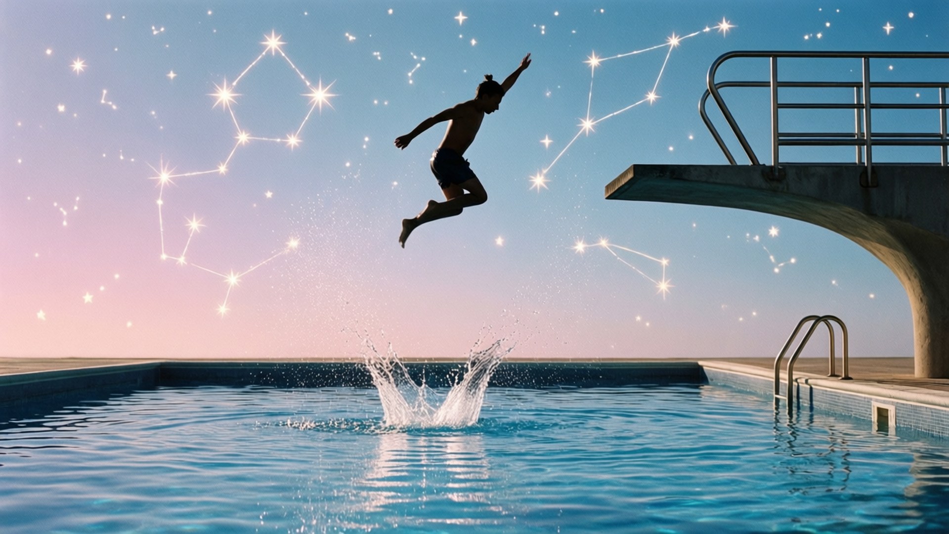 Starlit Dive by Wallpapers.art Studio