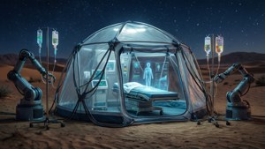 Starlit Medical Tent