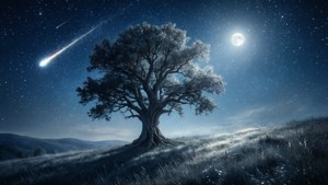 Starlit Memorial Tree