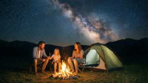 Starry Camping Night