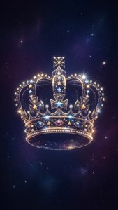 Starry Crown Outline