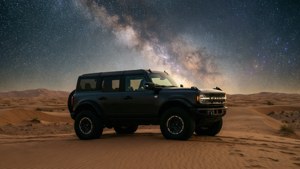 Starry Desert Silhouette