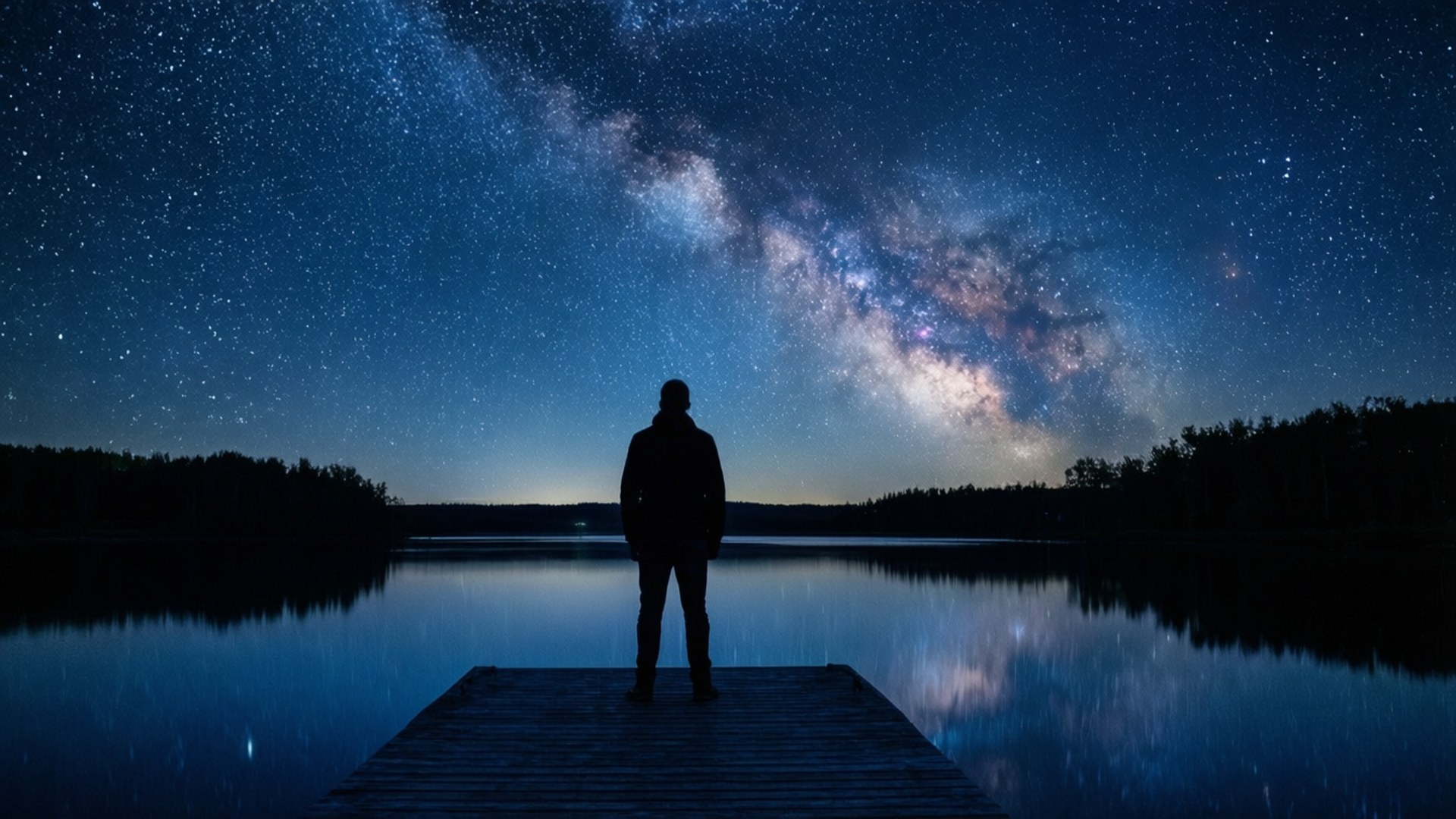 Starry Dock by Wallpapers.art Studio