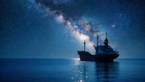 Starry East Blue Night