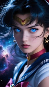 Starry Gaze Portrait