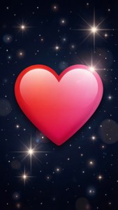 Starry Heart Emoji