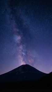 Starry Mountain Night