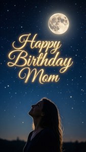 Starry Night Birthday Mom