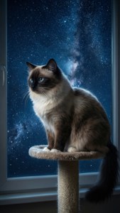 Starry Night Cat Tree