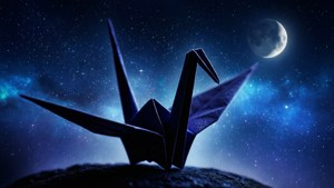 Starry Night Crane