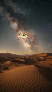 Starry Night Divine Gaze