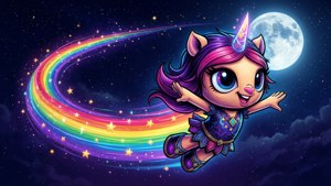 Starry Night Flight