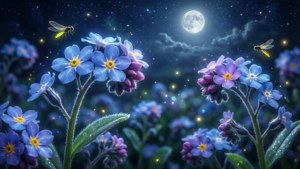 Starry Night Forget-Me-Nots
