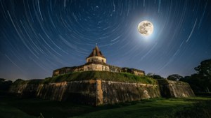 Starry Night Fortress