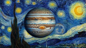 Starry Night Jupiter