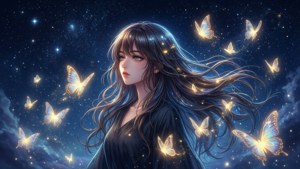 Starry Night Monika