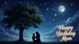 Starry Night Mother Love