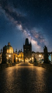 Starry Night Over Charles Bridge