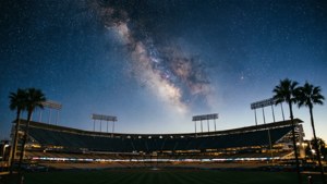 Starry Night Over Dodger Stadium