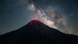 Starry Night Over Mauna Loa