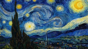Starry Night Over Town