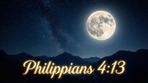 Starry Night Philippians 4:13
