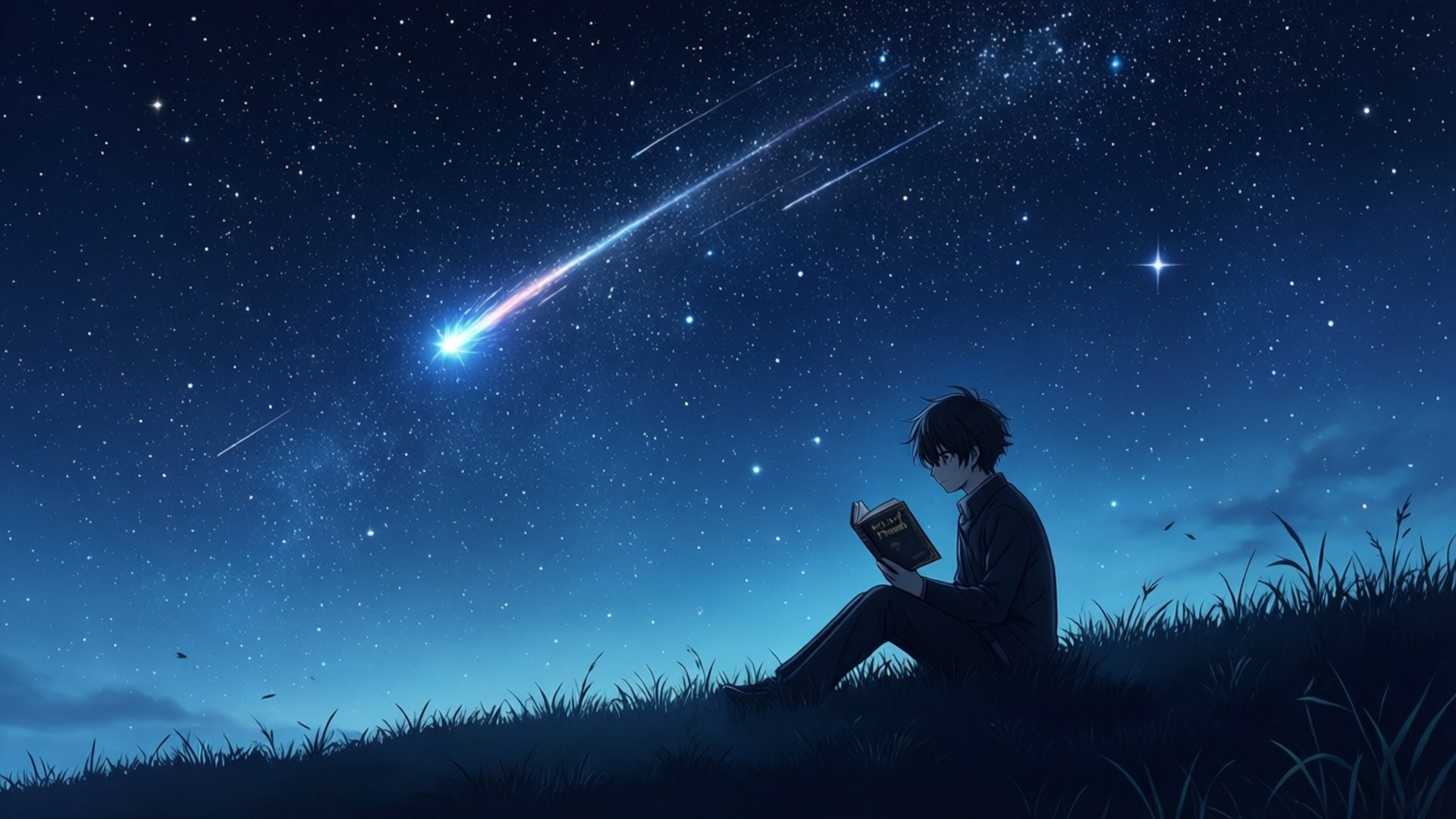 Starry Night Solitude by Wallpapers.art Studio